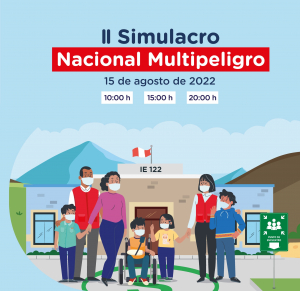 II Simulacro Nacional Multipeligro 2022